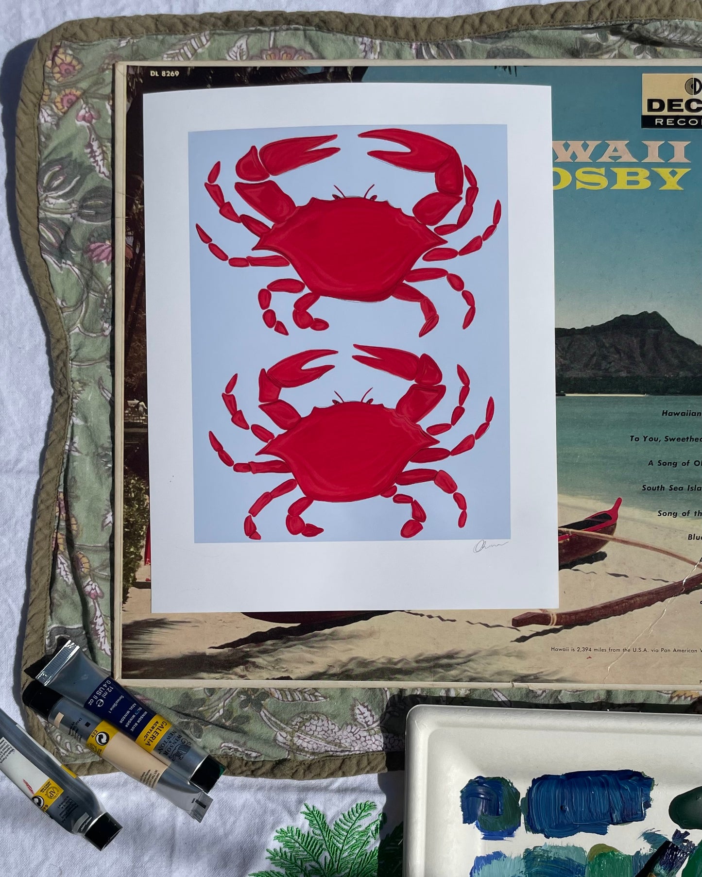 Crabby | Giclée Print | 8x10