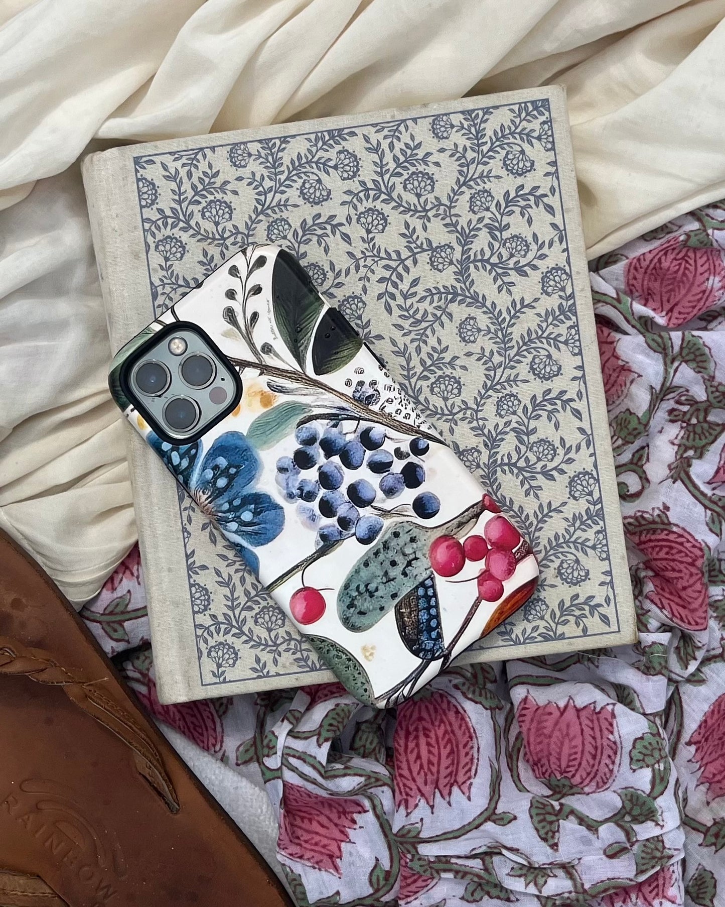 Berry Blue - Tough Case for iPhone®