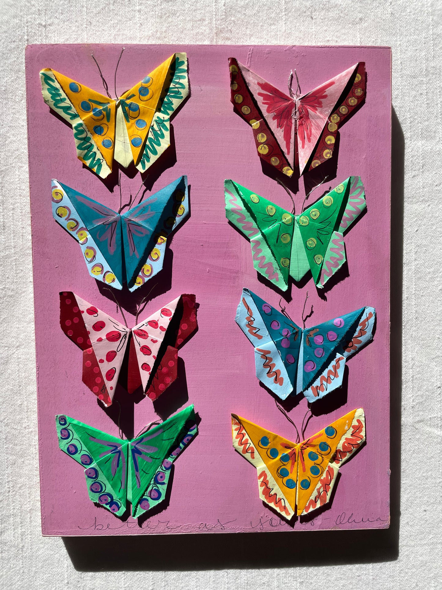 Origami Butterfly Wall Art
