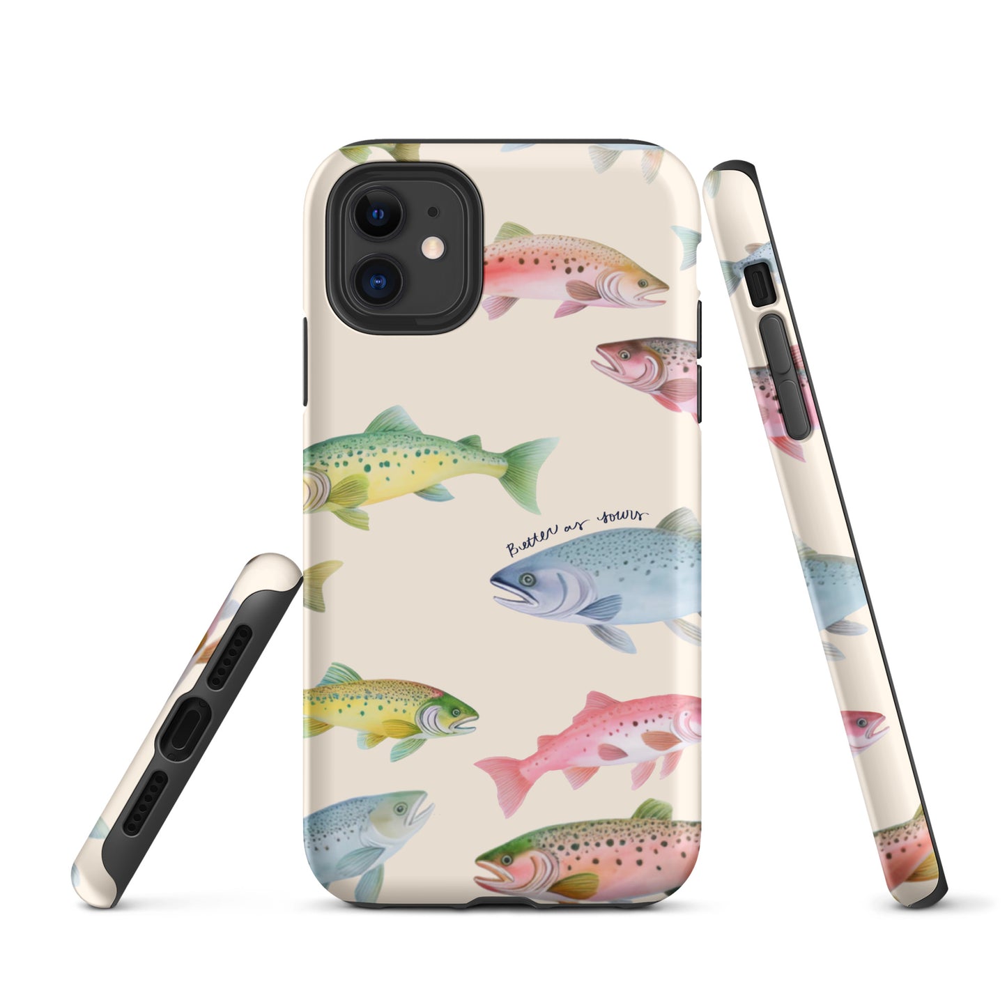 Trout Pout - Tough Case for iPhone®