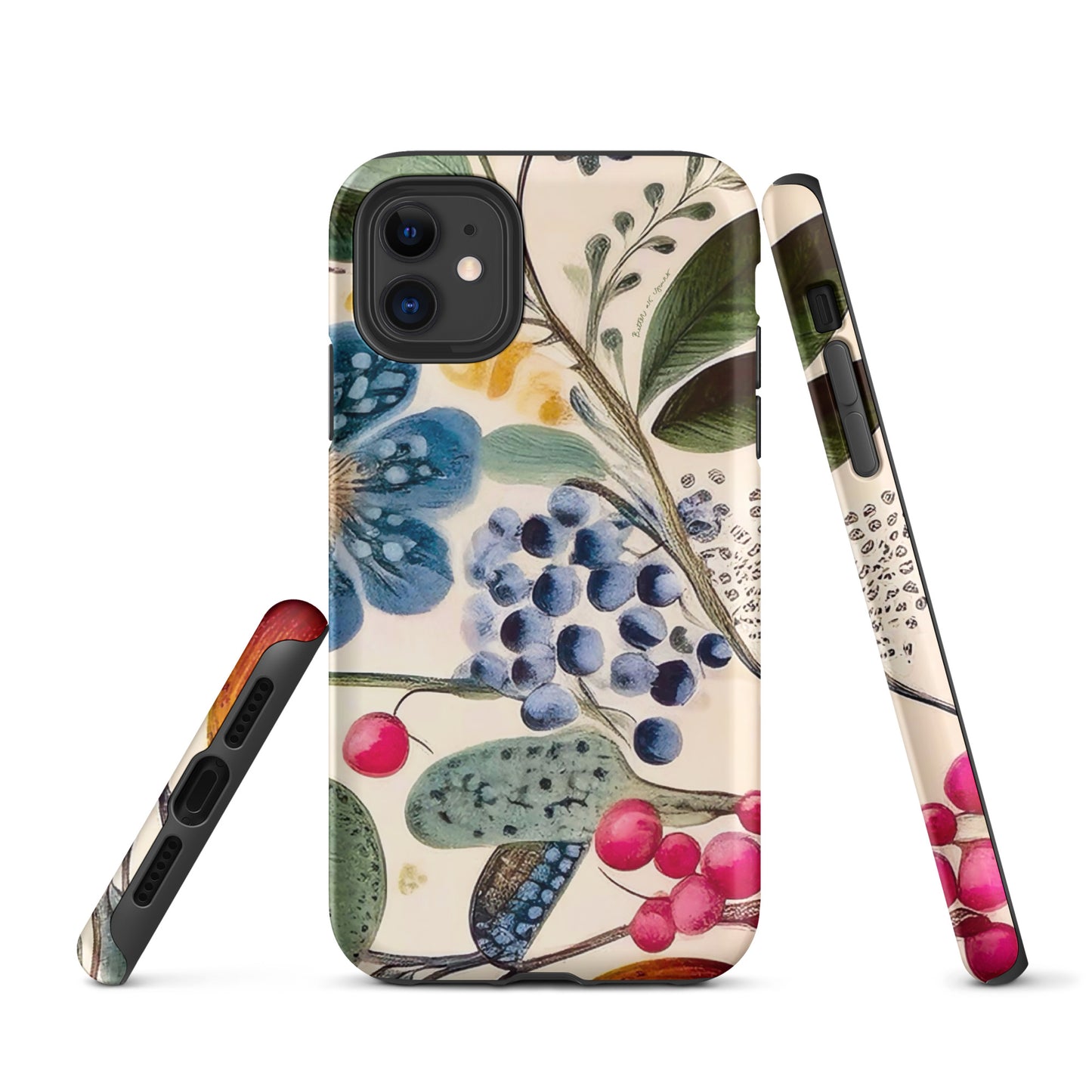 Berry Blue - Tough Case for iPhone®