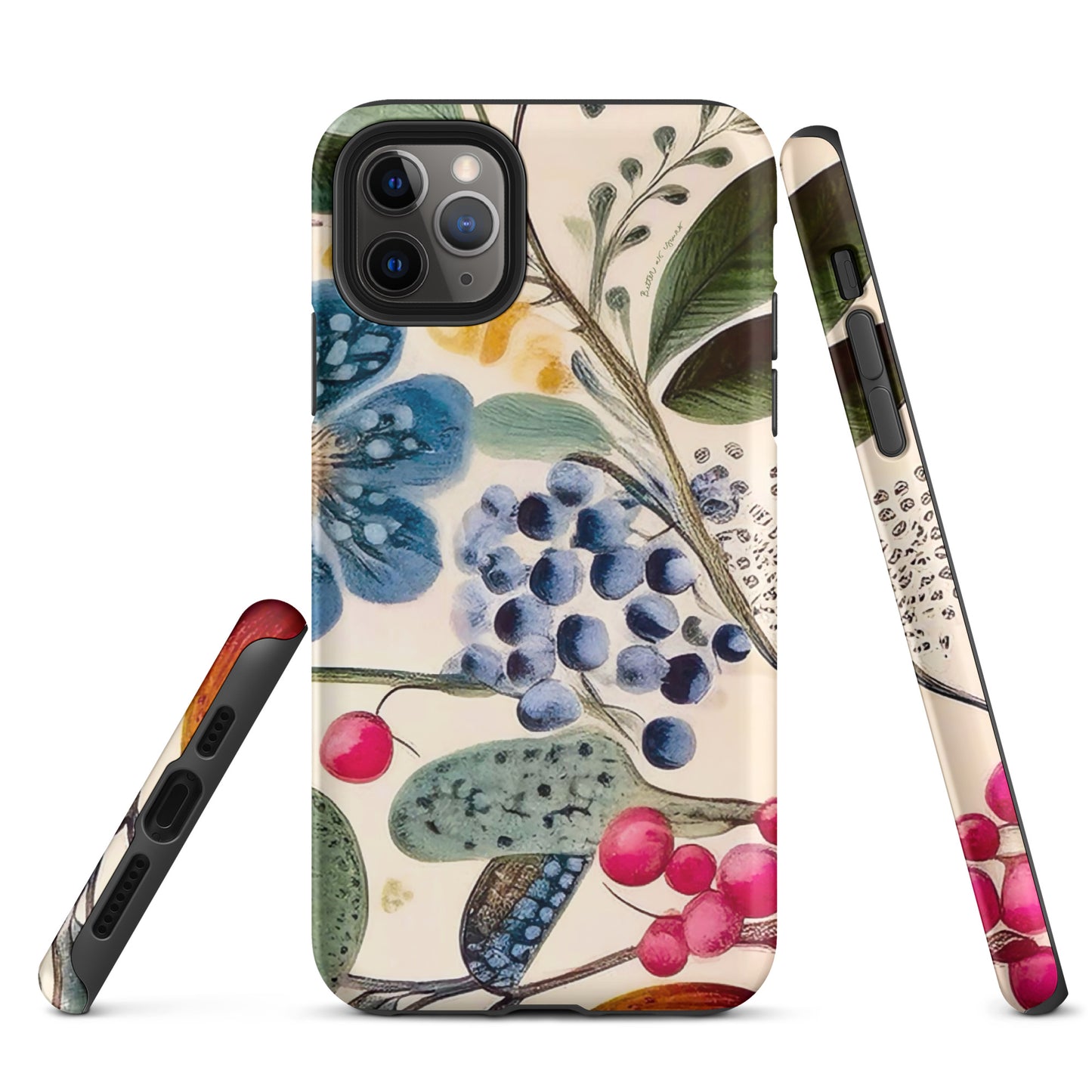 Berry Blue - Tough Case for iPhone®