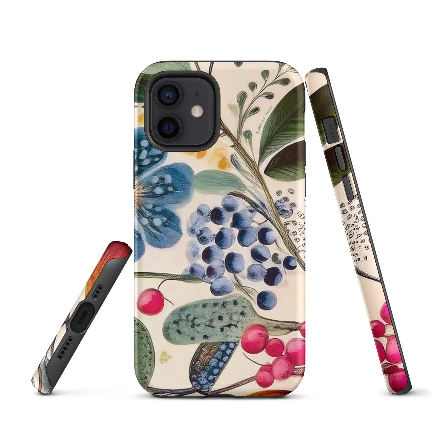 Berry Blue - Tough Case for iPhone®