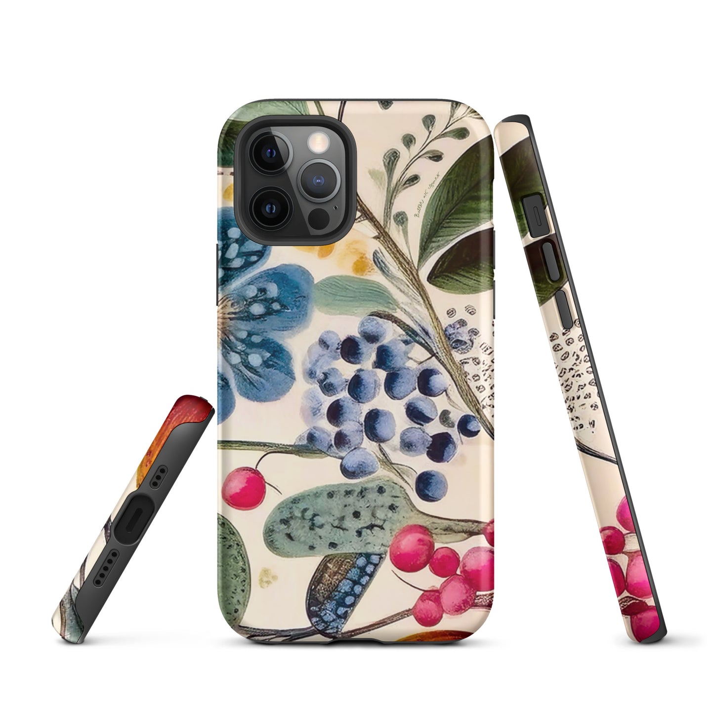 Berry Blue - Tough Case for iPhone®