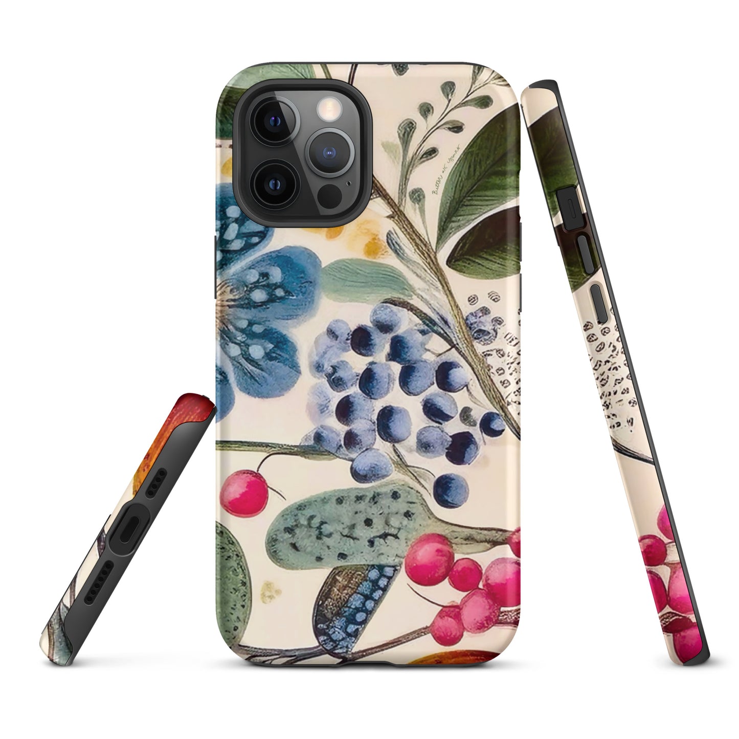 Berry Blue - Tough Case for iPhone®