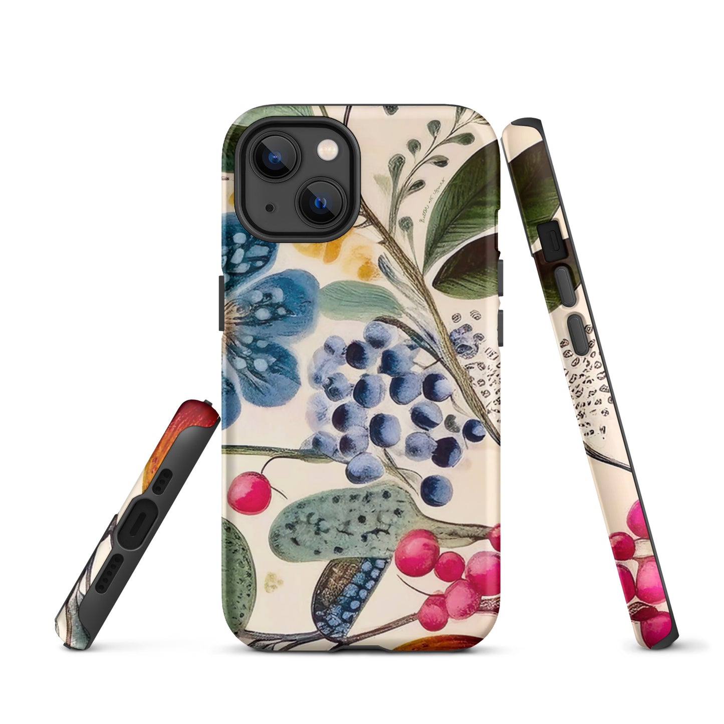 Berry Blue - Tough Case for iPhone®