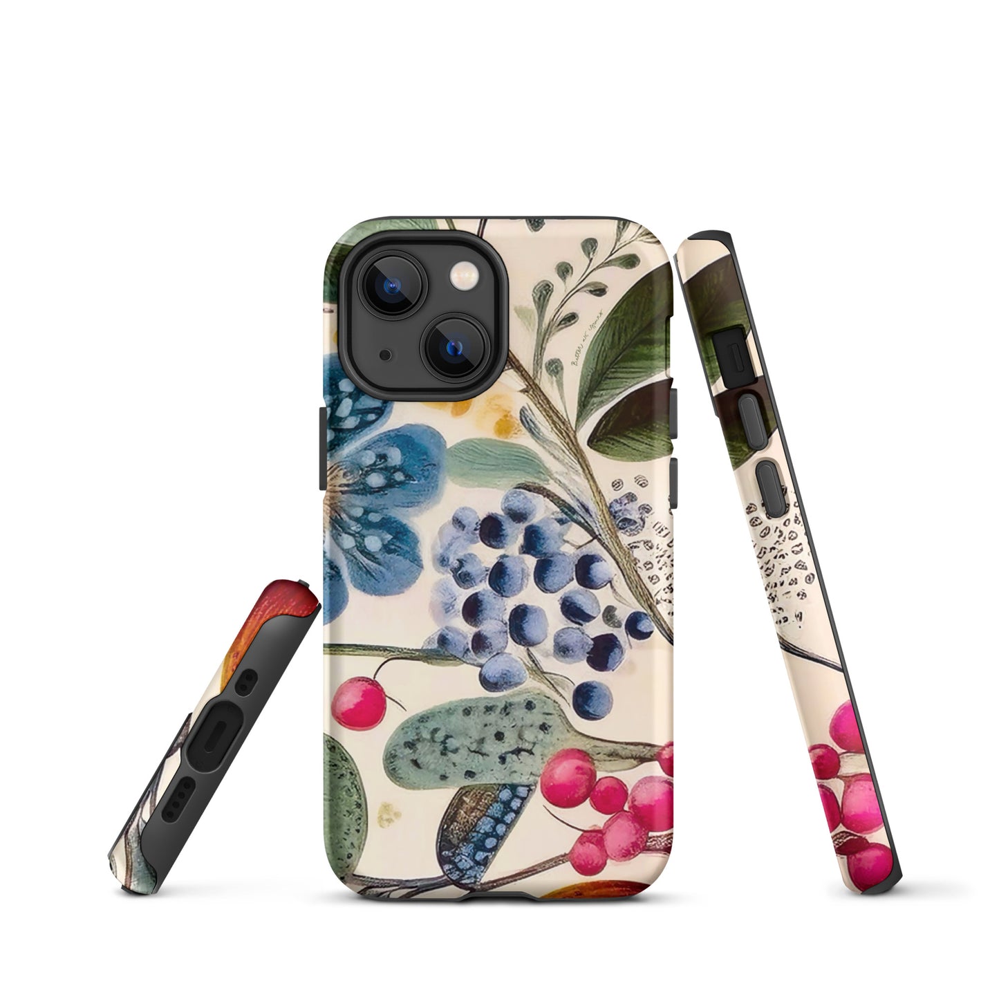 Berry Blue - Tough Case for iPhone®