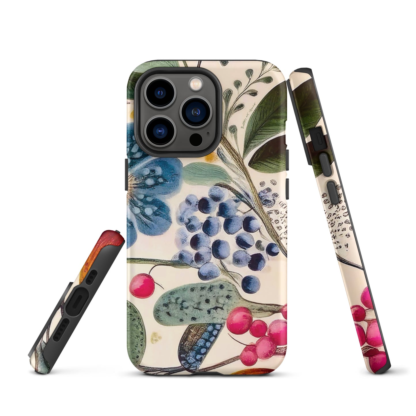 Berry Blue - Tough Case for iPhone®
