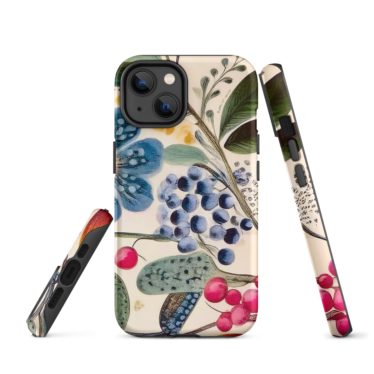 Berry Blue - Tough Case for iPhone®