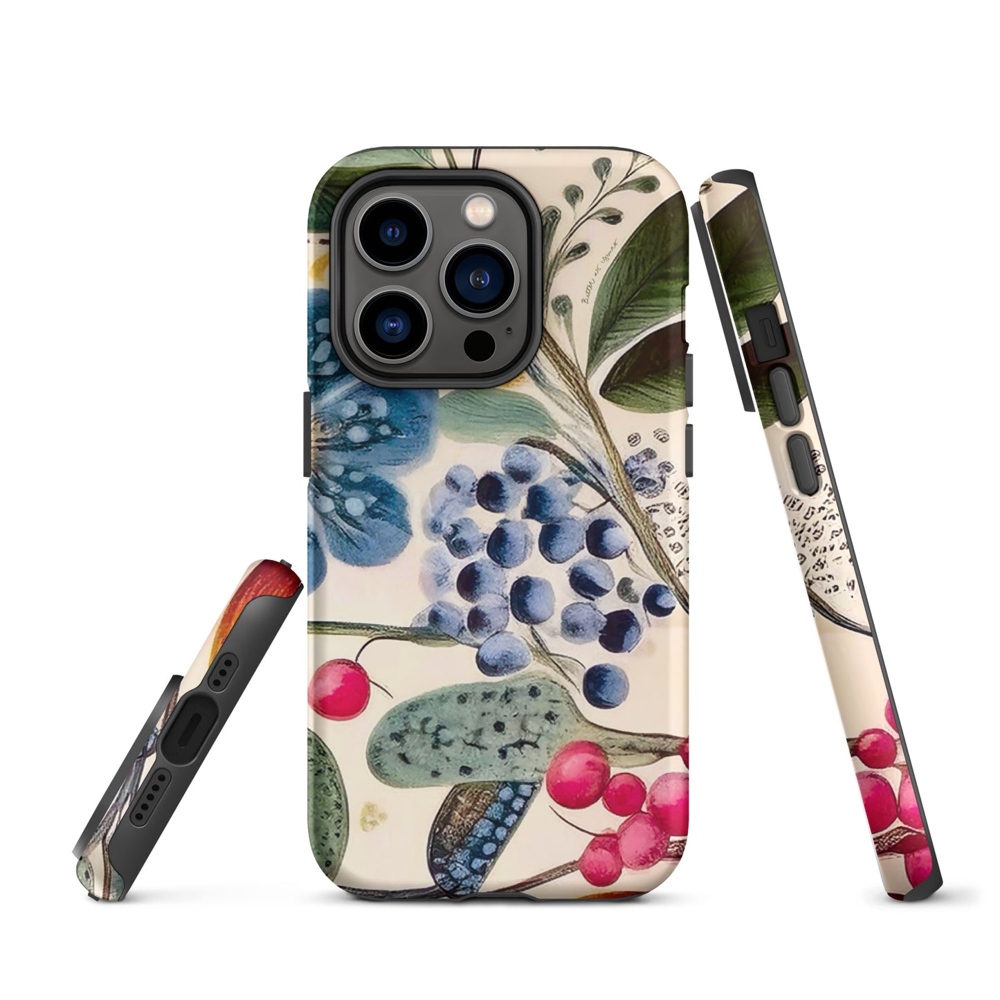 Berry Blue - Tough Case for iPhone®