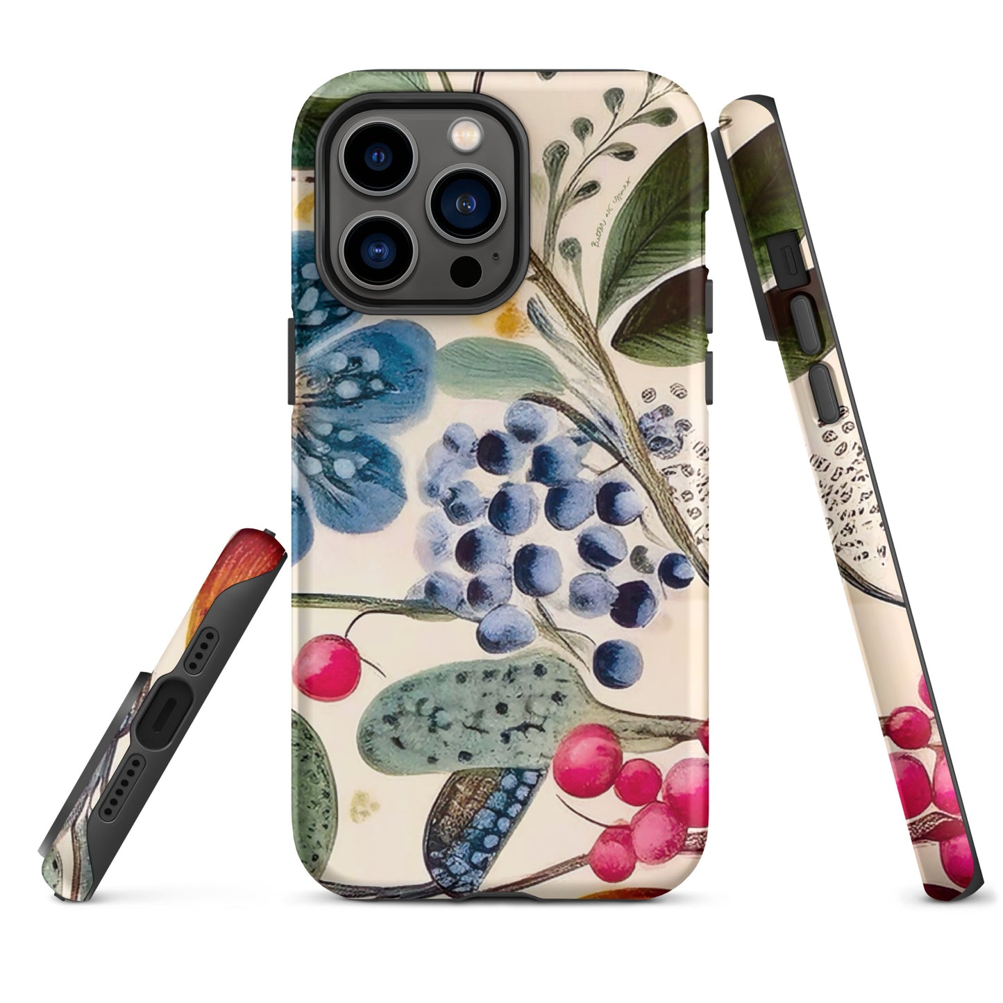 Berry Blue - Tough Case for iPhone®