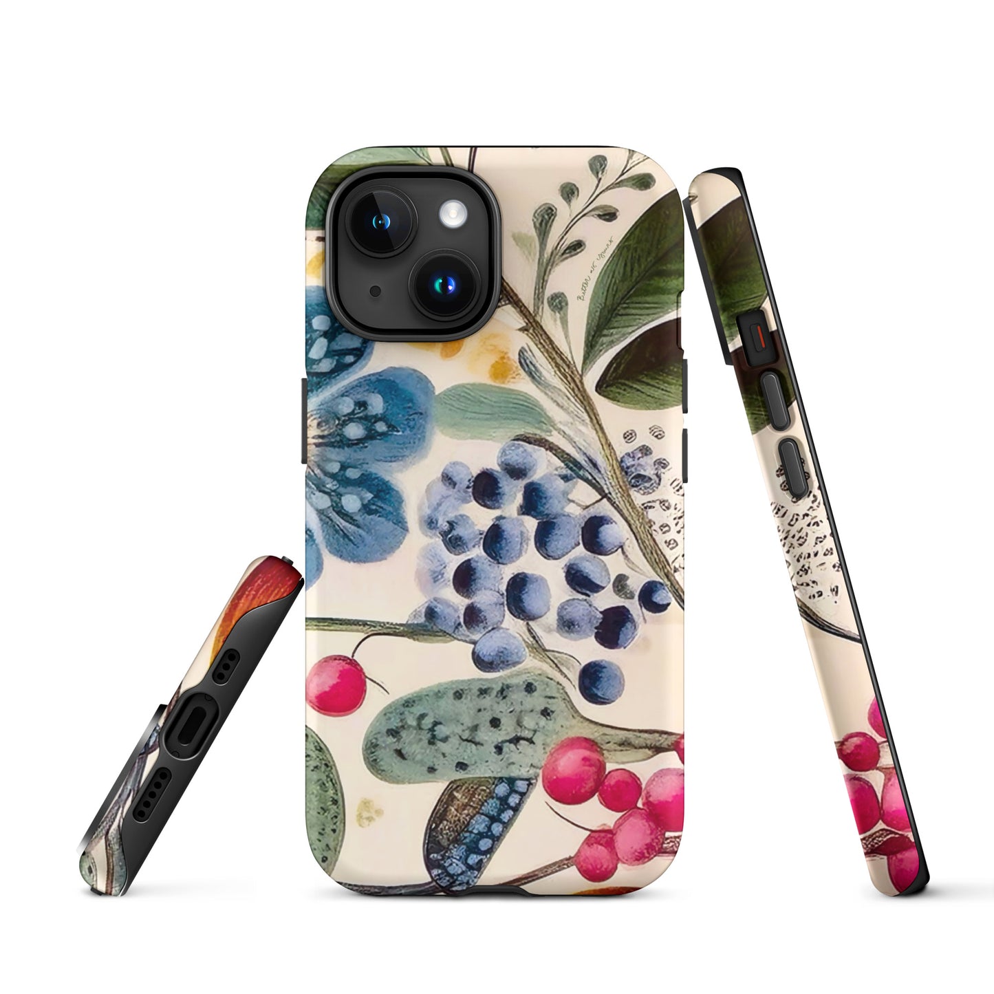 Berry Blue - Tough Case for iPhone®