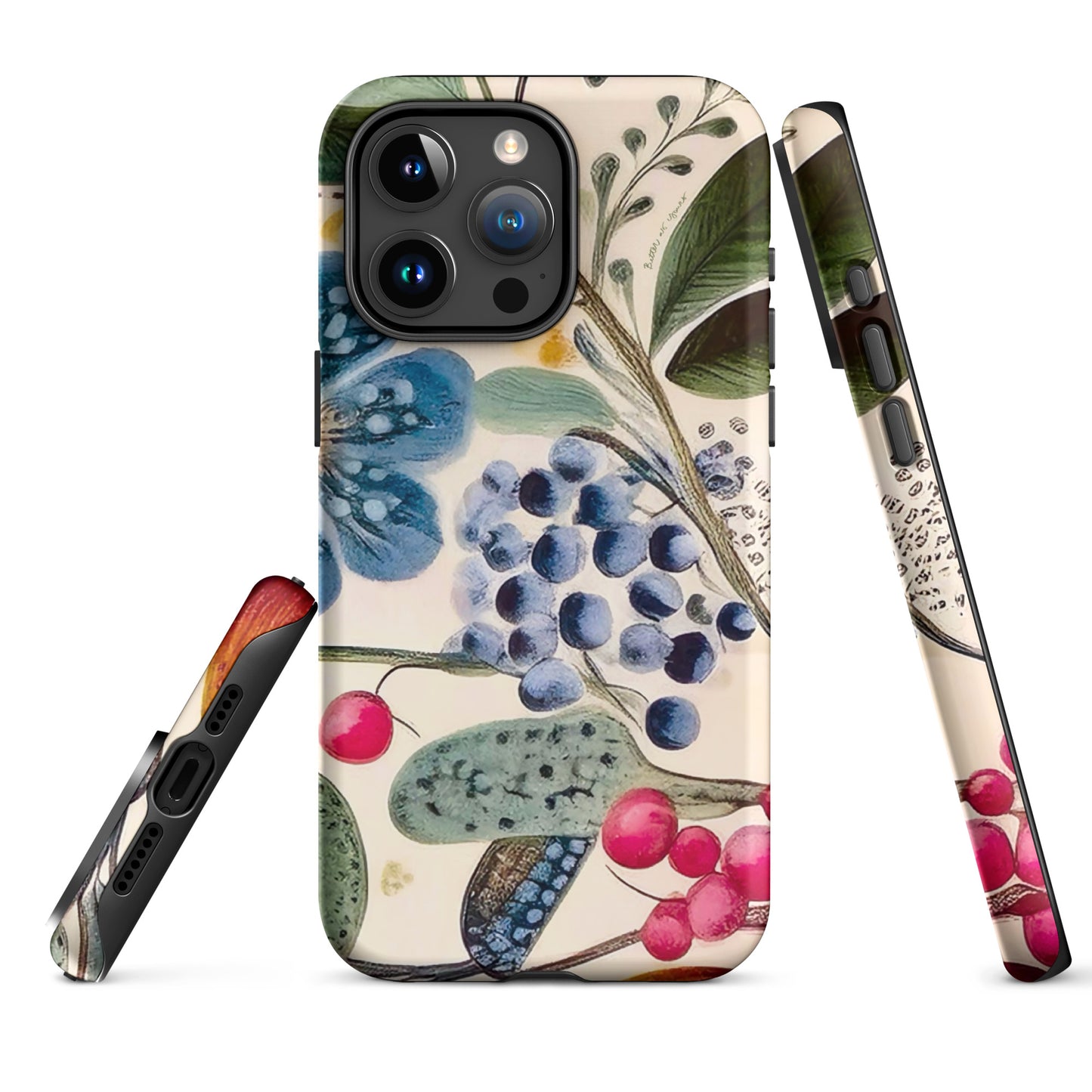 Berry Blue - Tough Case for iPhone®