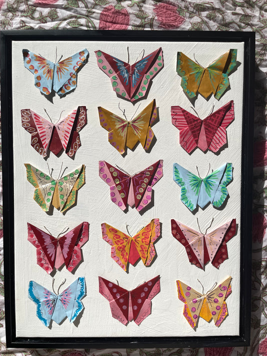 Origami Butterfly Wall Art