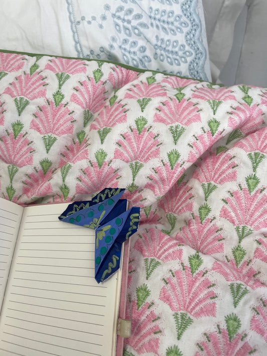 Bookmark | Painted Origami Butterfly | Blue & Green