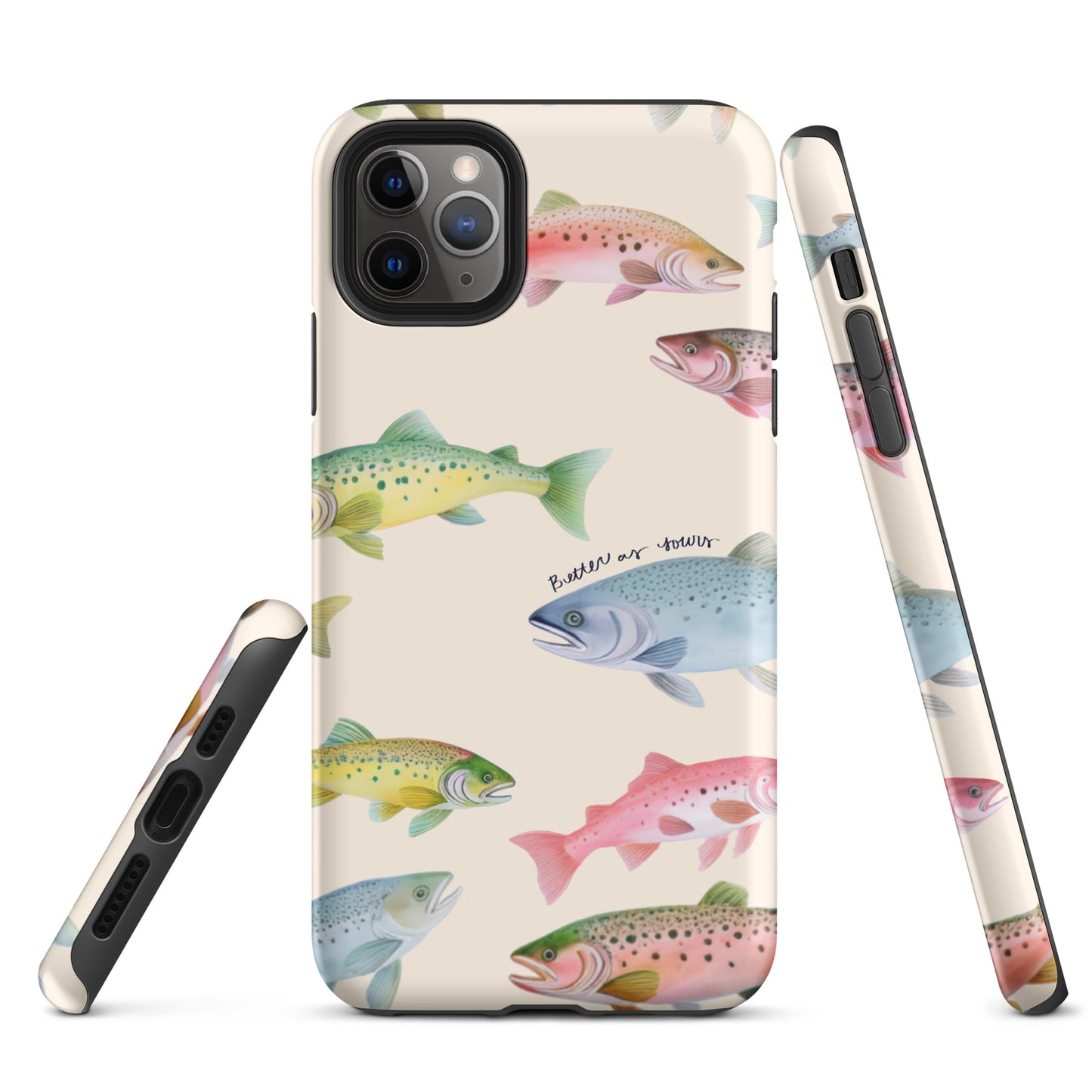 Trout Pout - Tough Case for iPhone®