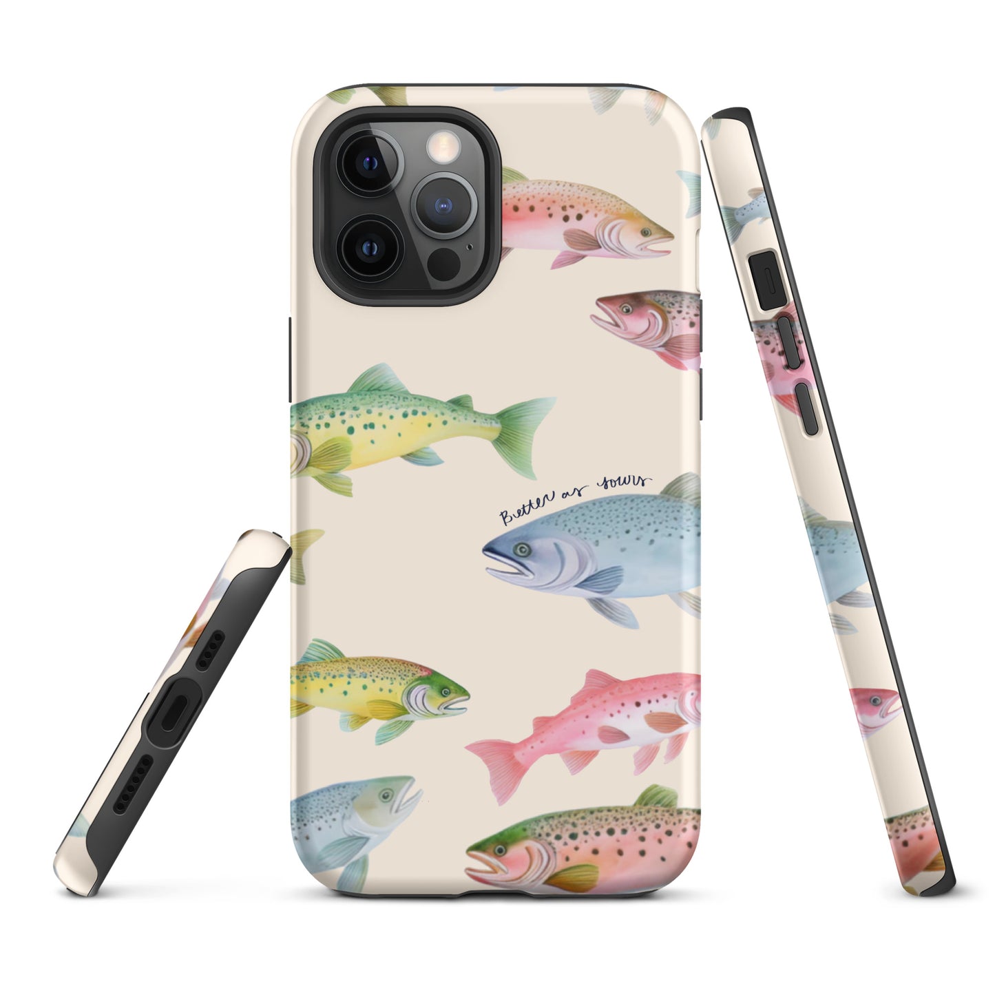 Trout Pout - Tough Case for iPhone®
